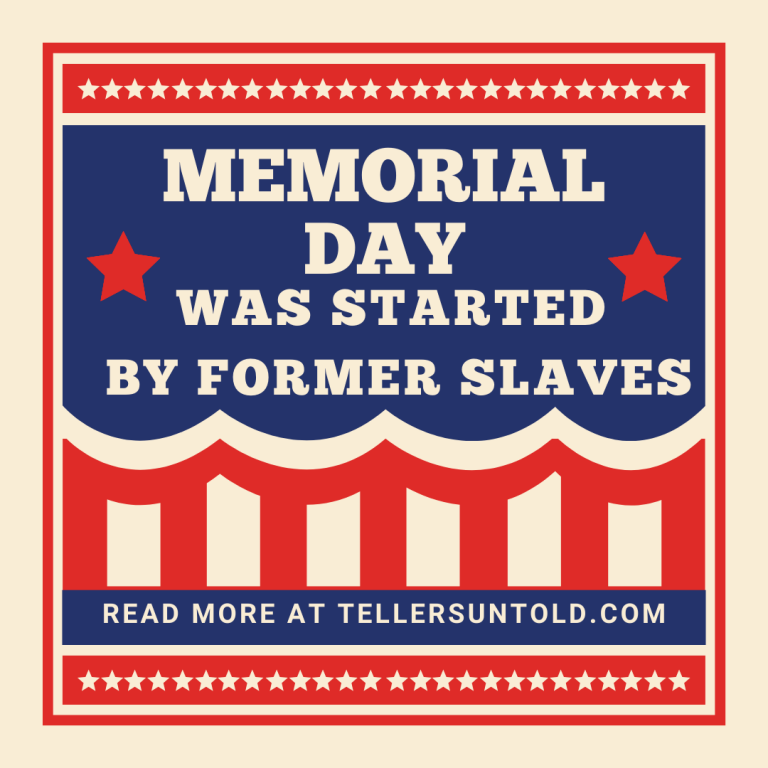 Memorial Day was started by former slaves