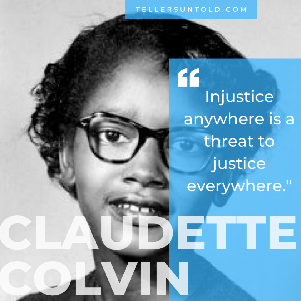 A picture of 15 year old Claudette COlvin